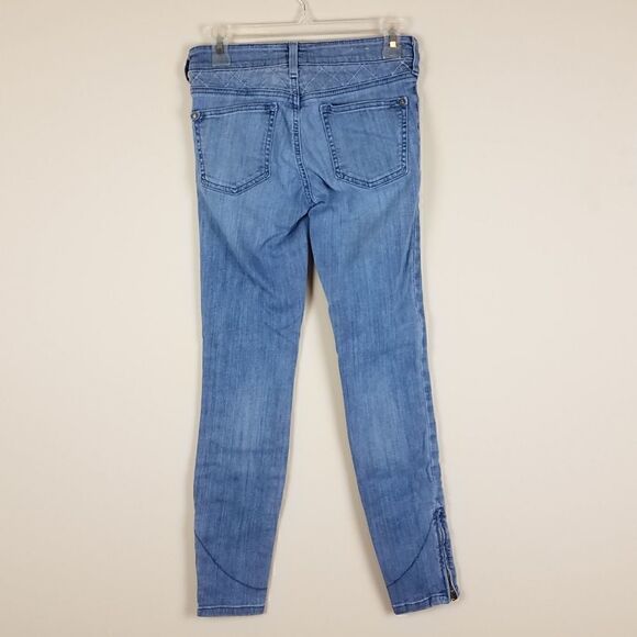 Pilcro and The Letterpress Anthropologie Skinny Cropped Jeans Size 26 - Picture 5 of 10